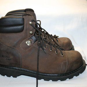 Western Chief Brown Leather Work Boots Style 601E Size 13 US Men's  Eur.47